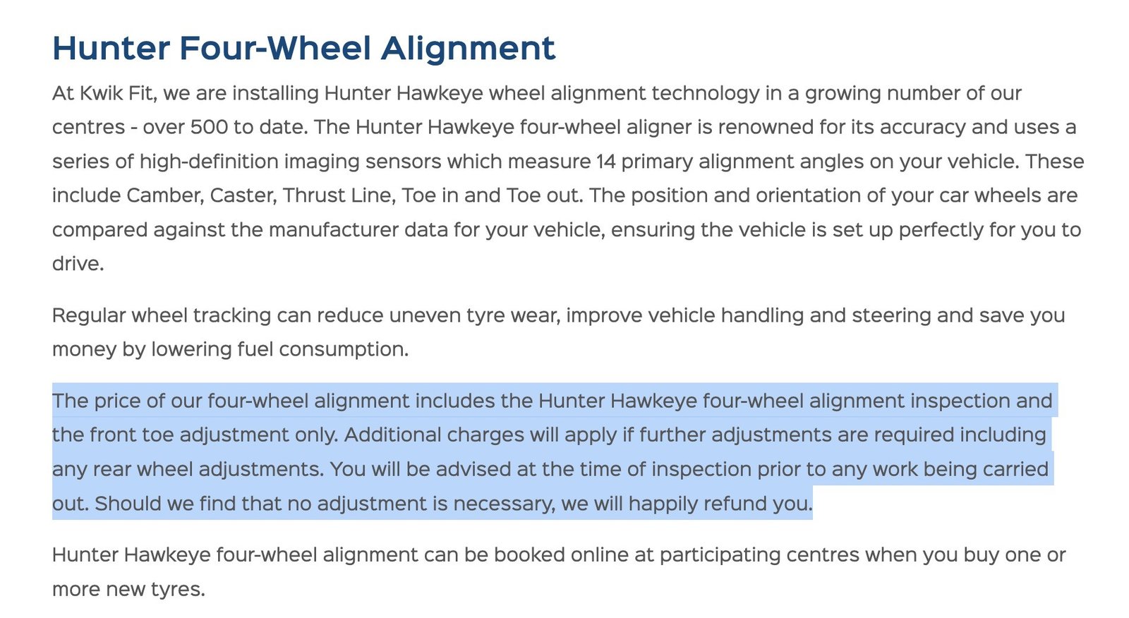 A section of a blog post that matches the content used in an AI Overview response.